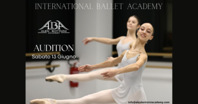 ABA Alen Bottaini Academy full year program Audition on the 13 of July 2026