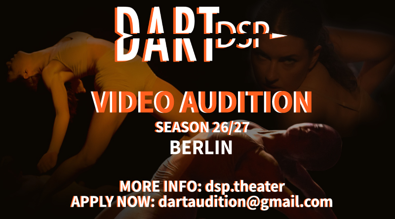 DART DSP Professional Dance Program - Video Audition
