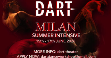 DART Dance Company - ITALY SUMMER MASTER INTENSIVE