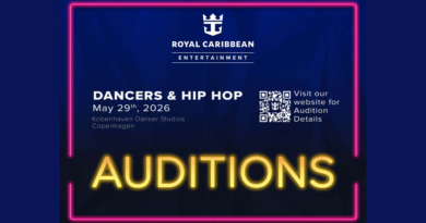 Royal Caribbean Auditions | Copenhagen | Dancers and Hip Hop Dancers