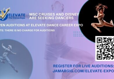 Live Dance Auditions for MSC Cruises & Disney Live Entertainment