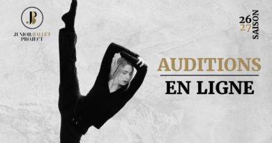 Junior Ballet Project by Opinion Public Company - Online Audition