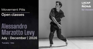 OPEN CLASSES - Movement Pills with Alessandro Marzotto Levy