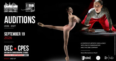 Applications Open: Diploma in Choreographic Studies at Pau Conservatory