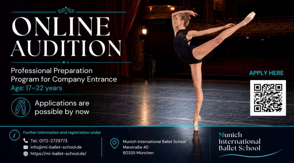 Munich International Ballet School Intensive Program - Online Audition
