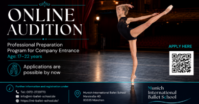 Munich International Ballet School Intensive Program - Online Audition