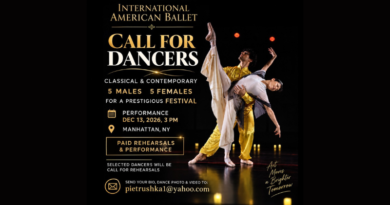 International American Ballet Seeks Classical and Contemporary Dancers