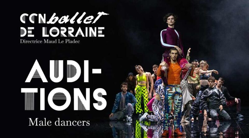 CCN - Ballet de Lorraine is Looking for Male Dancers